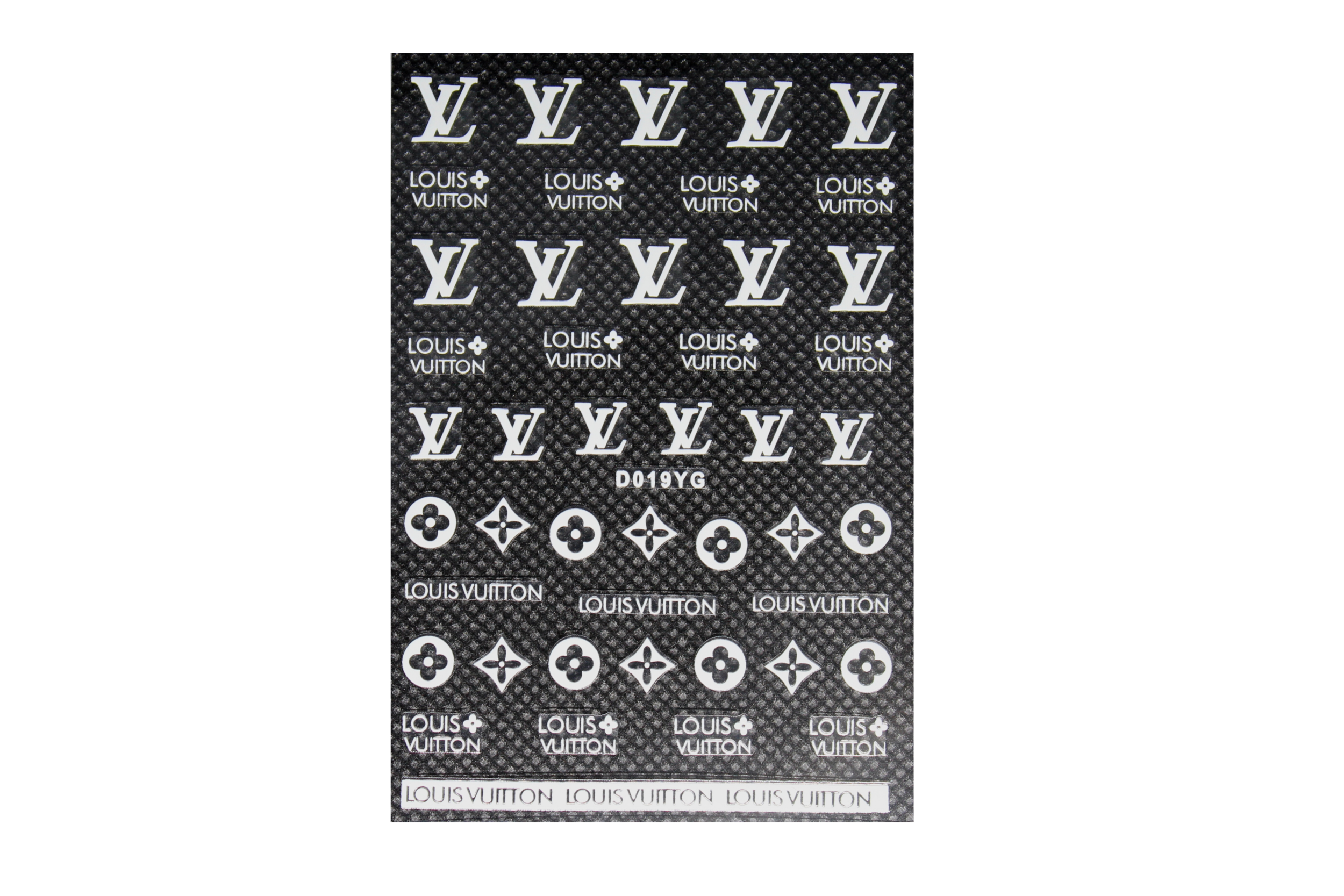 Louis Vuitton LV Nail Decals – Shop Bed of Nails