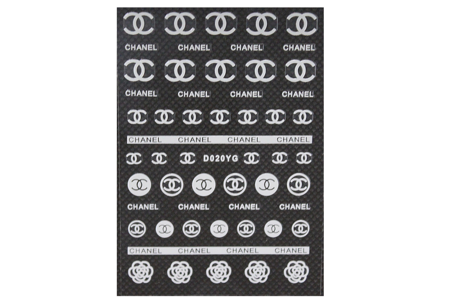 Designer Double C Nail Decals – Shop Bed of Nails