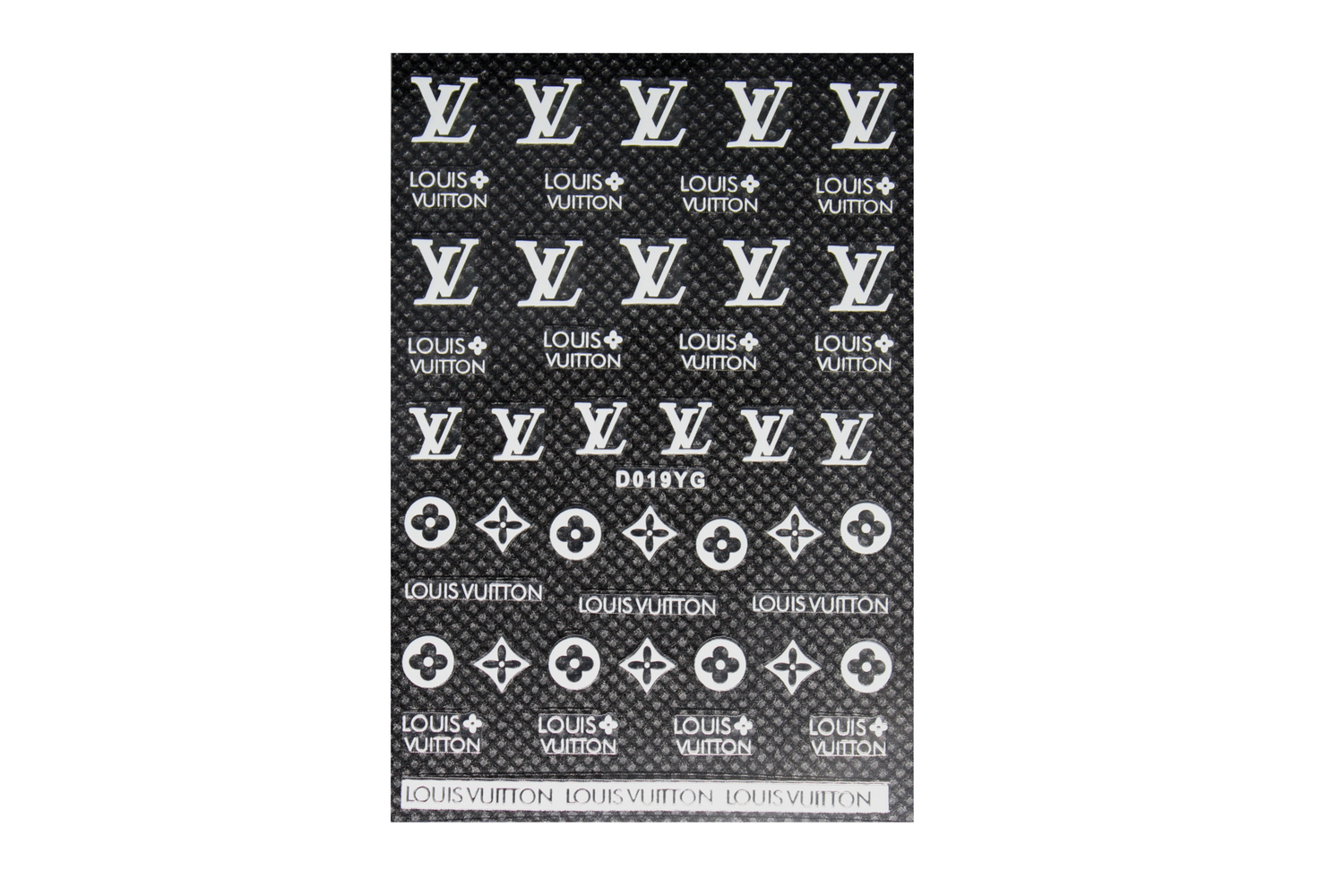 Louis Vuitton LV Nail Decals (Vinyl Stickers) – Nunayls