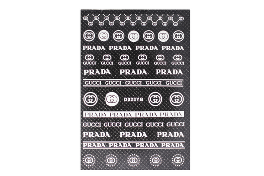 Prada Nail Decals